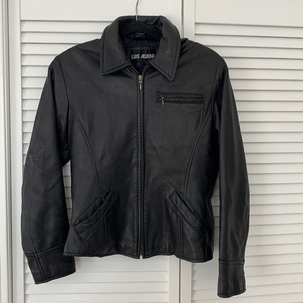 Vintage Luis Alvear Leather Jacket